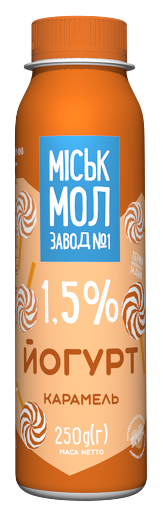 Товар: Йогурт «Карамель» 1,5%