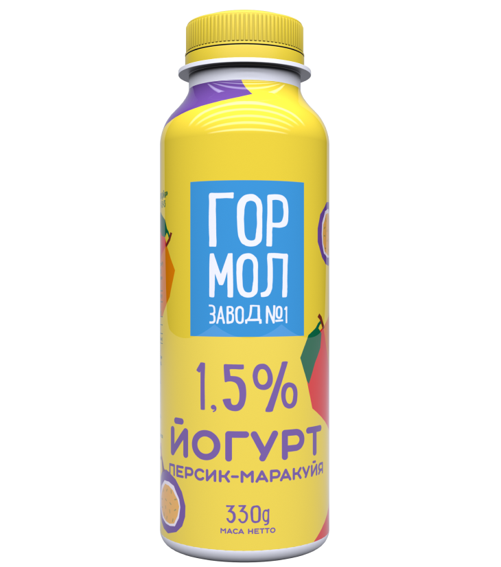 Товар: Йогурт «Персик-маракуйя» 1,5%