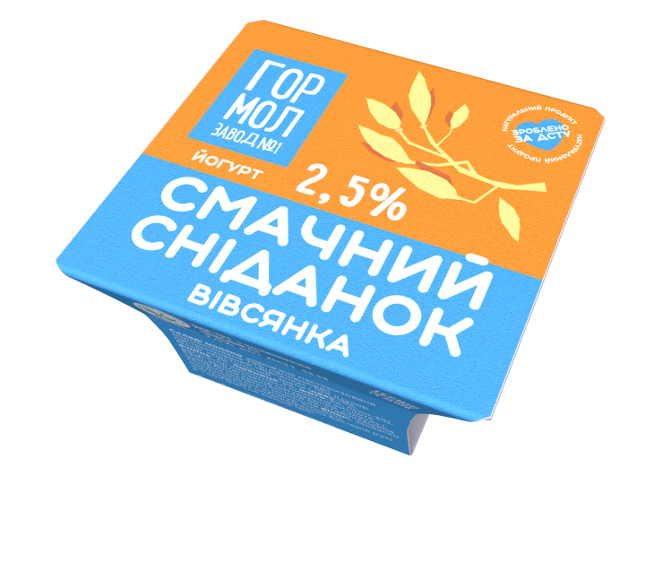 Товар: Йогурт «Вівсянка» 2,5%