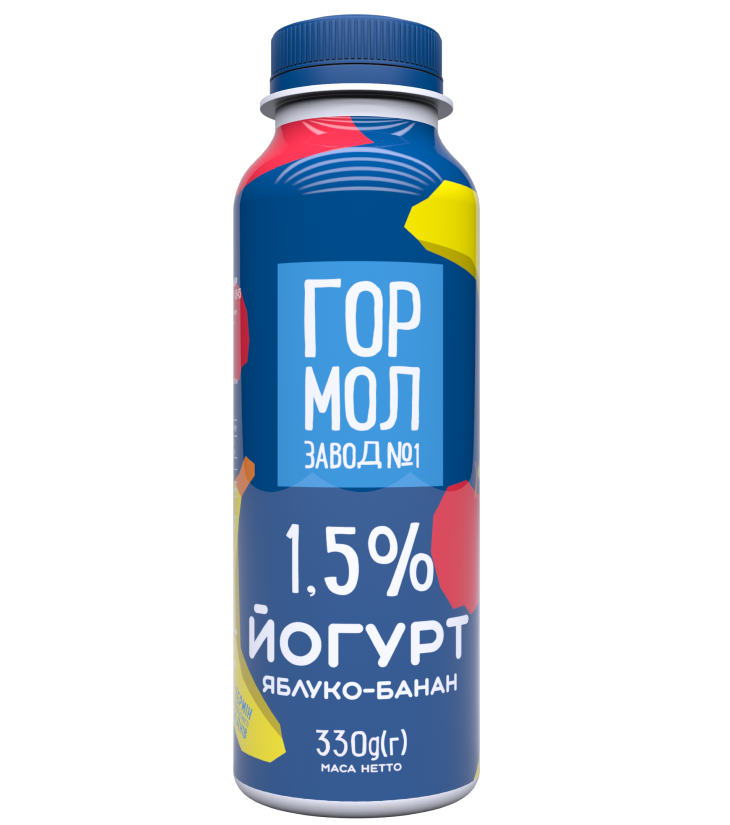 Товар: Йогурт «Яблоко-банан» 1,5%