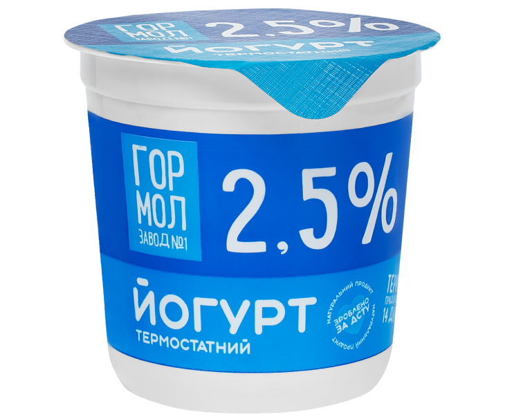 Товар: Йогурт термостатний 2,5%