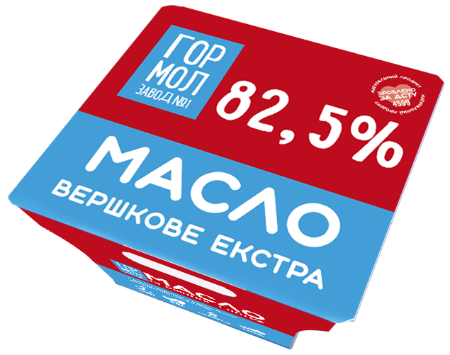 Товар: Масло «Екстра» 82,5%
