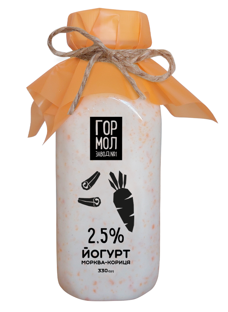 Товар: Йогурт 2,5% «Морковь-корица»