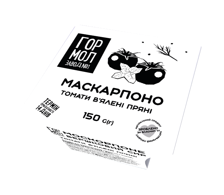 Товар: Маскарпоно (Вершковий сир) “Томати в’ялені пряні”