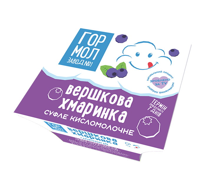 Товар: Суфле Вершкова хмаринка «Чорниця»