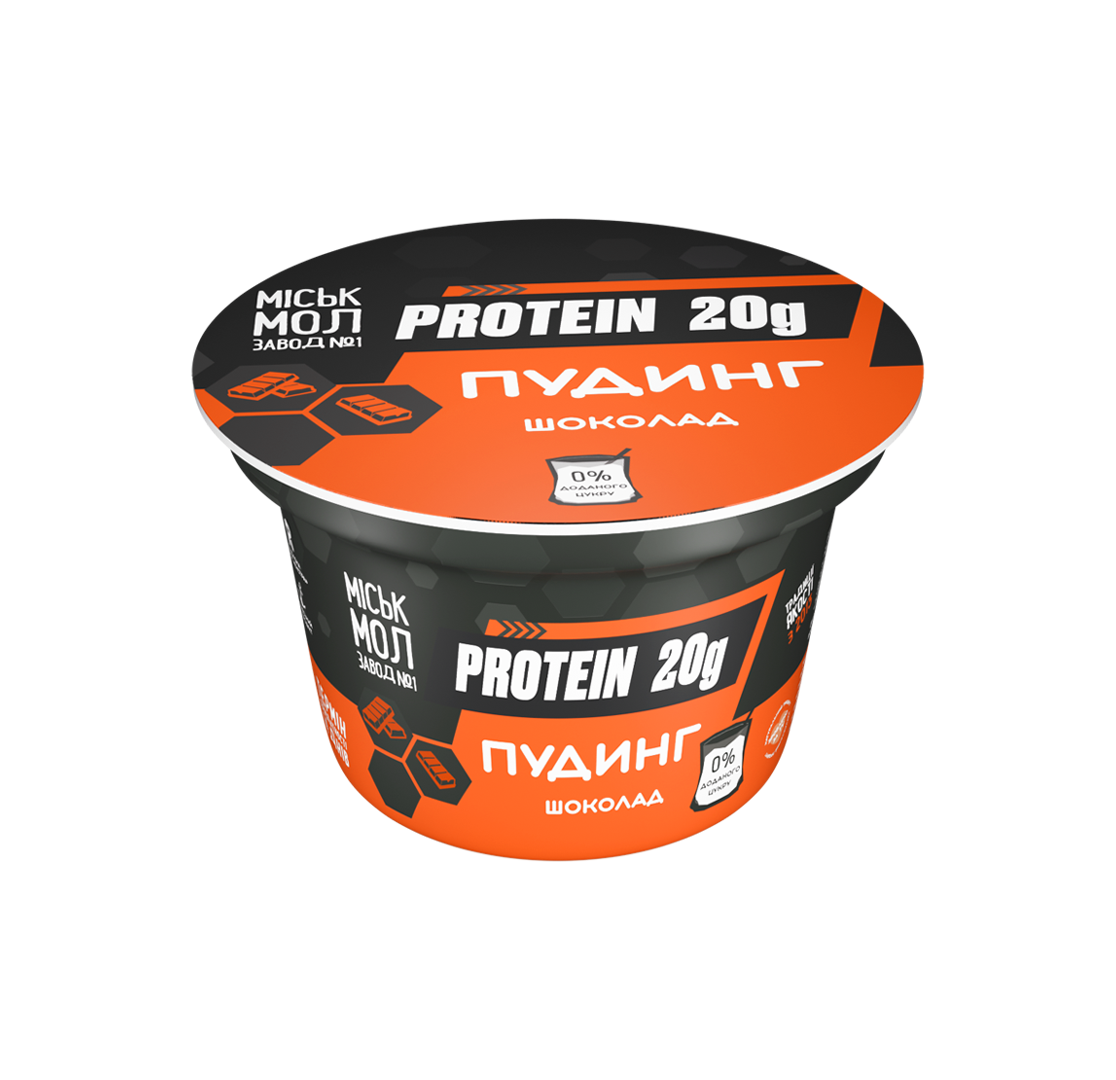 Товар: Протеїновий пудинг нежирний з сиропом «Шоколад»