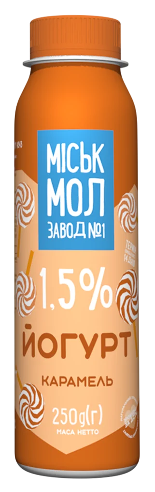 Товар: Йогурт «Карамель» 1,5%