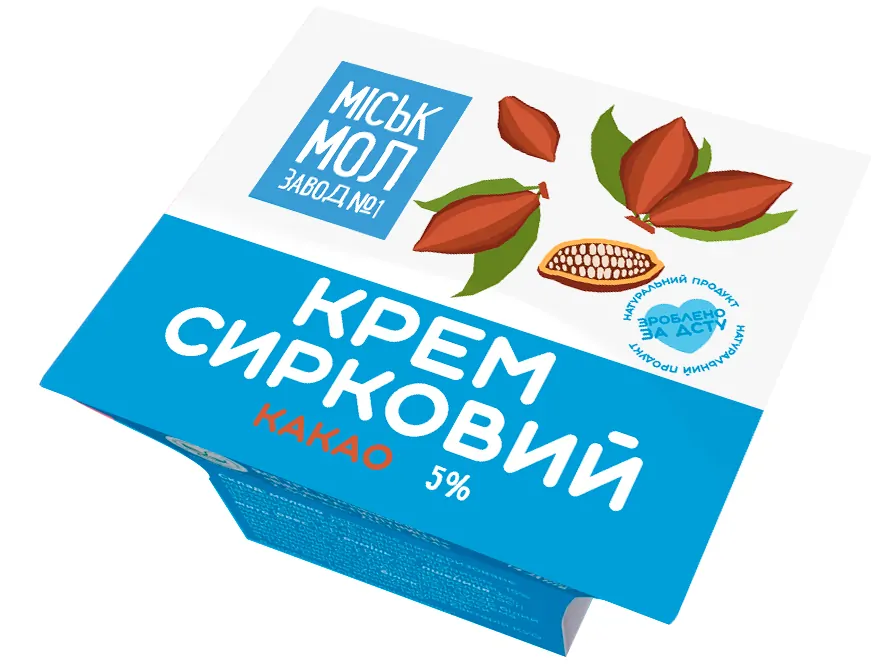 Товар: Крем сирковий “Какао” 5%