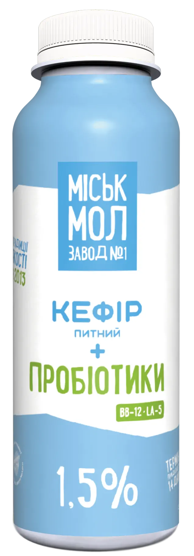 Товар: Кефір питний+пробіотики 1,5%